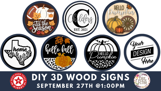 SOT Winery Painting 3D Signs